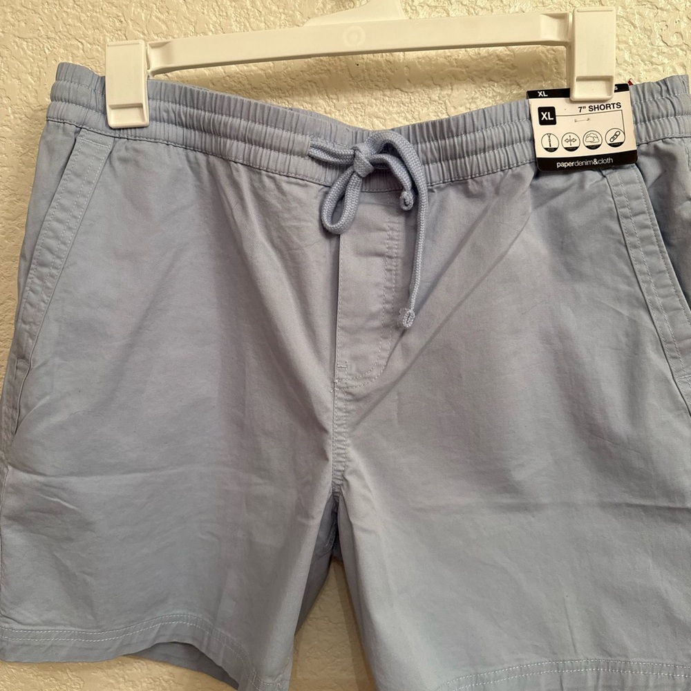 Paper Denim & Cloth Men's NWT Size XL Light Blue Polo Flat Front s Classic Fit. - Picture 7 of 16